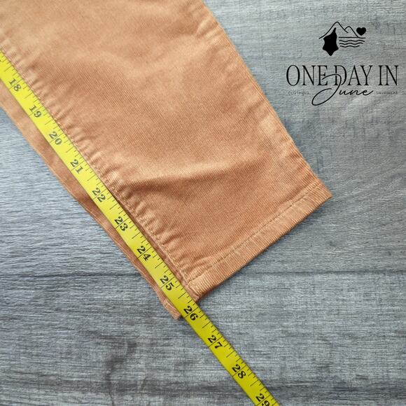 Loft Petite High Rise Skinny Corduroy Pants Size 28 (6) - Picture 5 of 6
